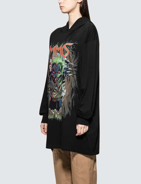 MM6 Maison Margiela - Oversized Hoodie With Print | HBX - Globally 