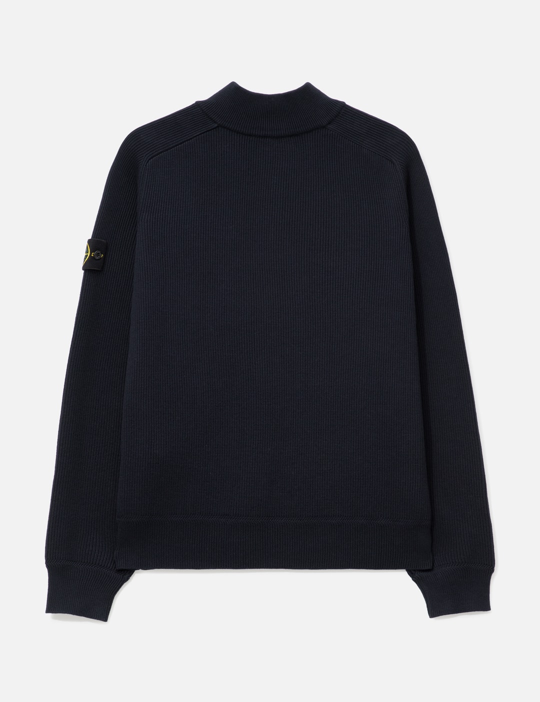 Ribbed Soft Organic Cotton Half-Zip Jumper view 9