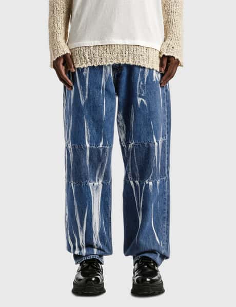 Our Legacy - Extended Third Cut Glass Bleach Denim | HBX  