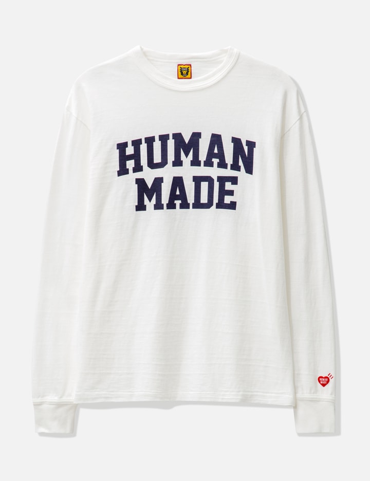 Human Made Graphic Long Sleeve T-shirt #7 In White