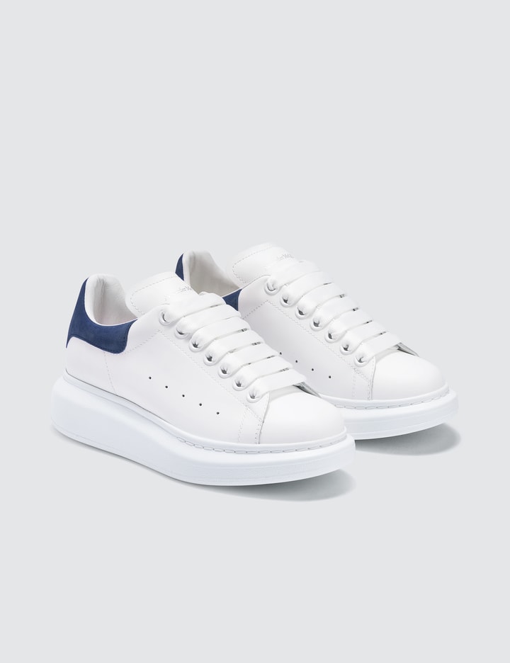 Raised-sole Low-top Leather Trainers Placeholder Image