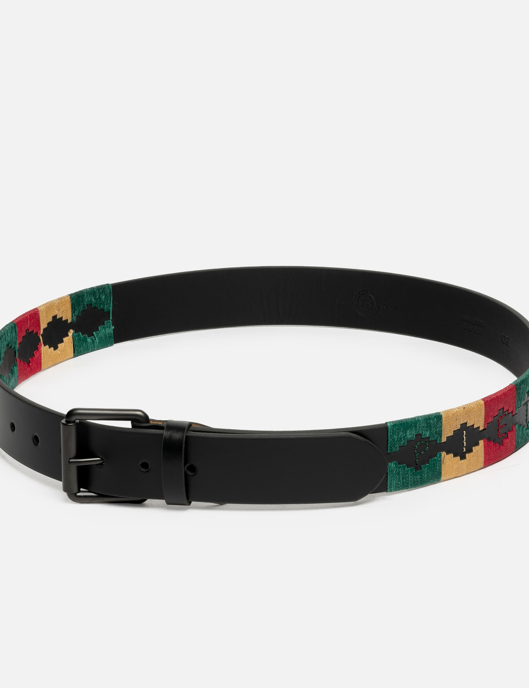 Rasta Embroidered Belt view 8