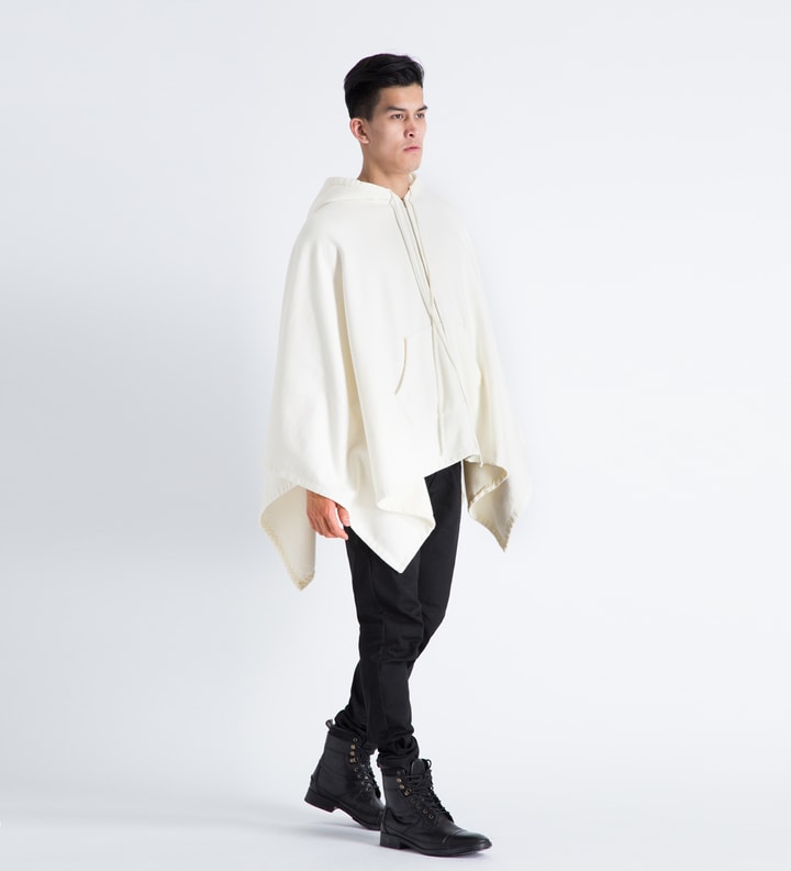 White Poncho Sweater Placeholder Image