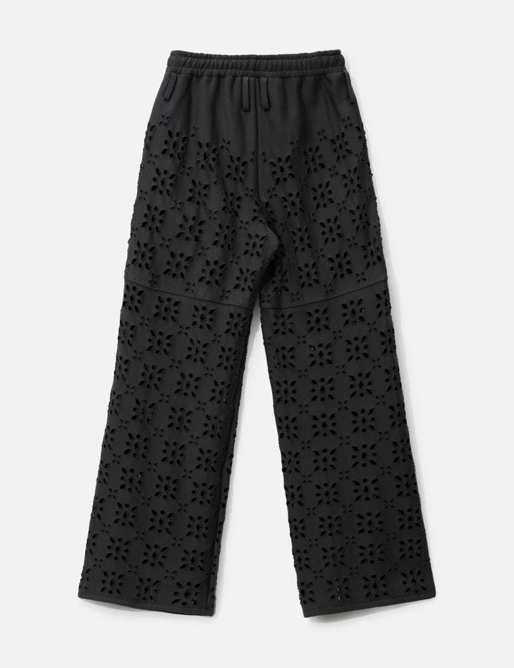 FLOWER HOLE SWEAT PANTS Placeholder Image