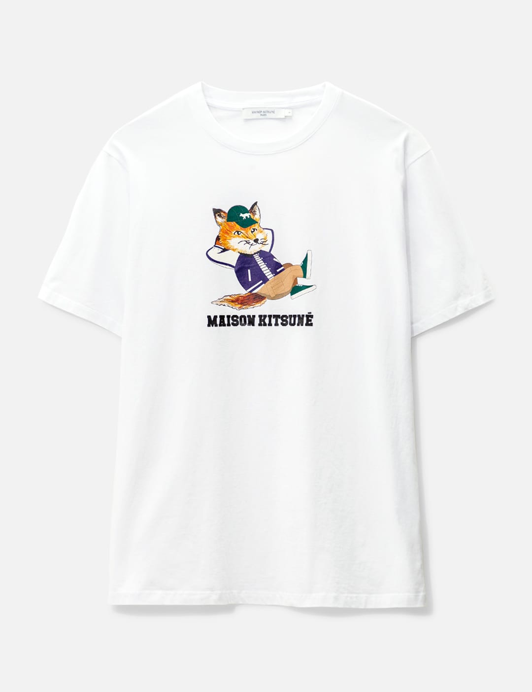 Maison Kitsune DRESSED FOX EASY T-SHIRT