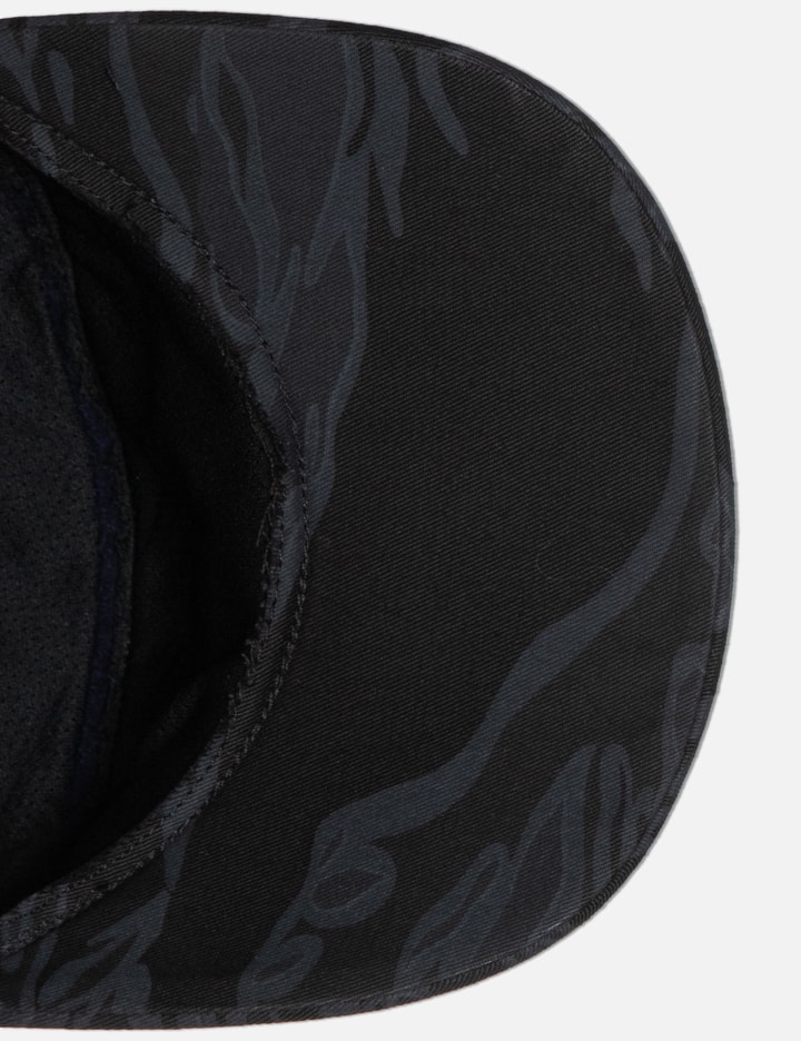 Maharishi Tigerstripe Camo E.c.w.s Cap / Mask In Black