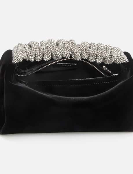 Alexander Wang - Scrunchie Mini Bag In Velvet Crystal | HBX  