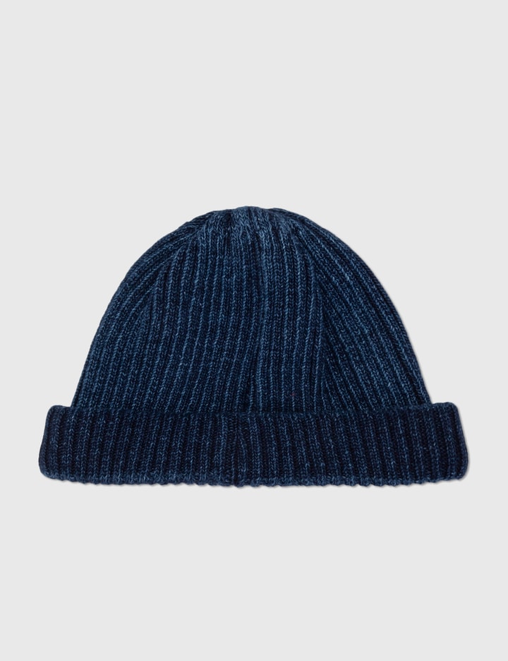 Indigo Cotton Roll Up Beanie Placeholder Image