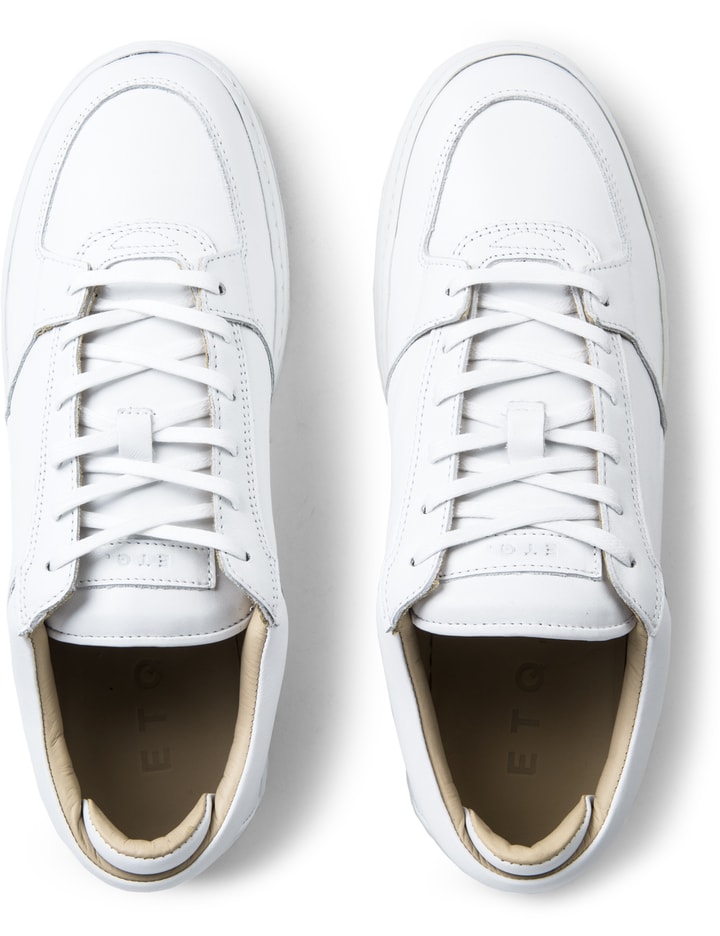 White Low Top 3 Sneakers Placeholder Image