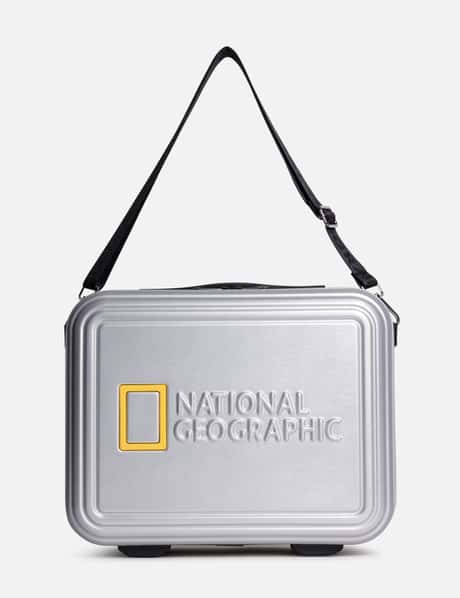 National Geographic Silver Case (Signed By Tiger & Jeremy of Mirror)
