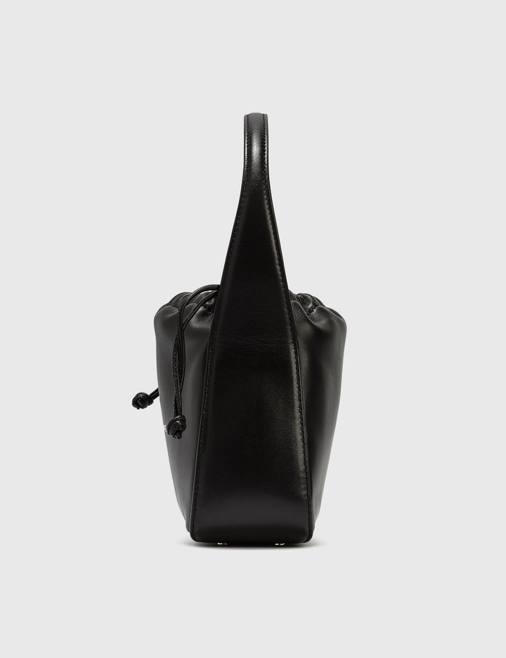 Ryan Shoulder Bag - Black Satin/palmelato Leather Placeholder Image