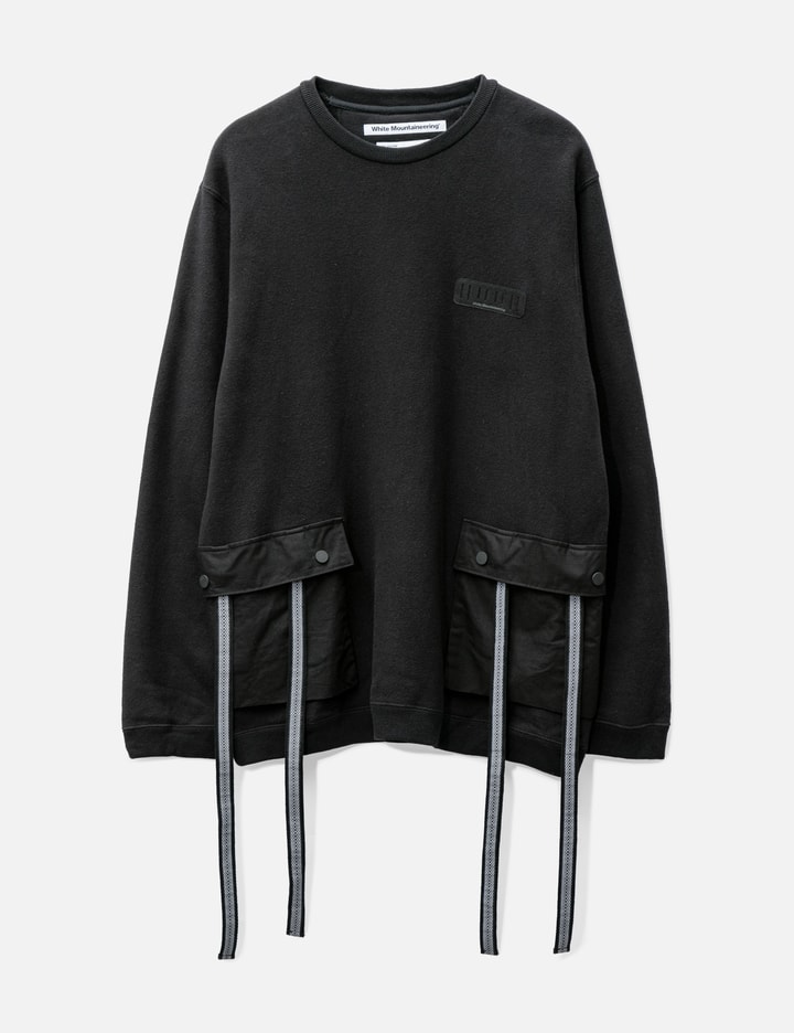 WHITE MOUNTAINEERING SWEATSHIRT WITH EXTENDED STRAPS Placeholder Image