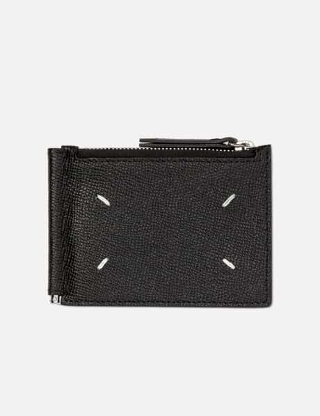 메종 마르지엘라 Four Stitches Money Clip Wallet