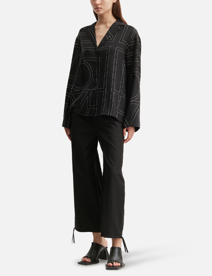 TOTEME Cotton Drawstring Trousers