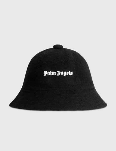 Palm Angels Bouclé Bucket Hat