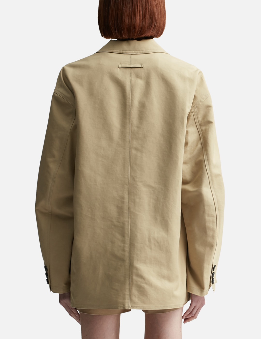 Oversized Pocket Detail Single-Breasted Blazer view 10