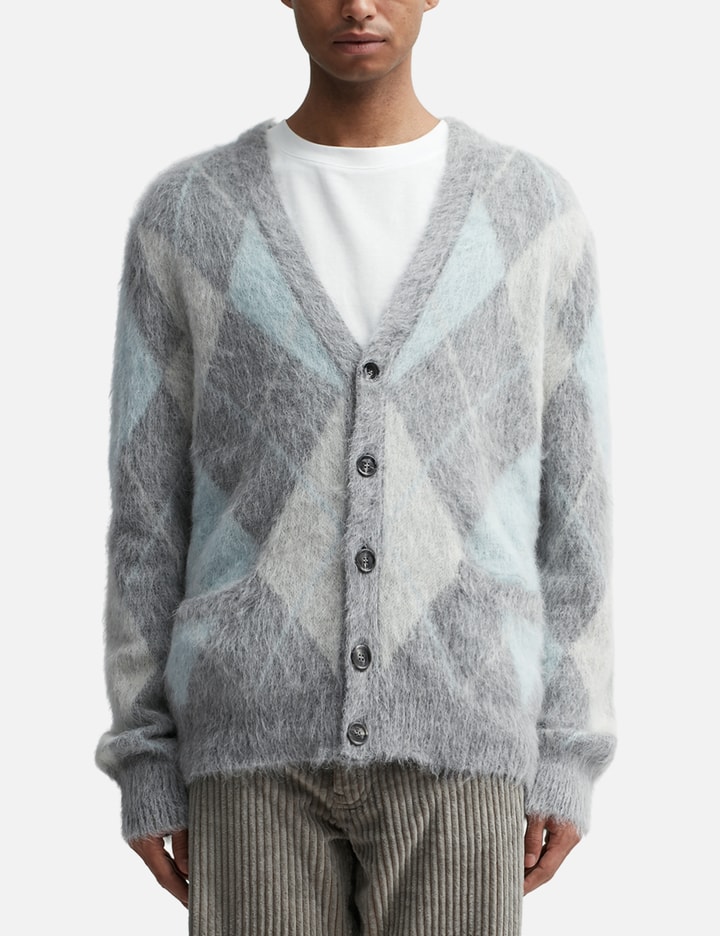 Argyle Brushed Cardigan Placeholder Image