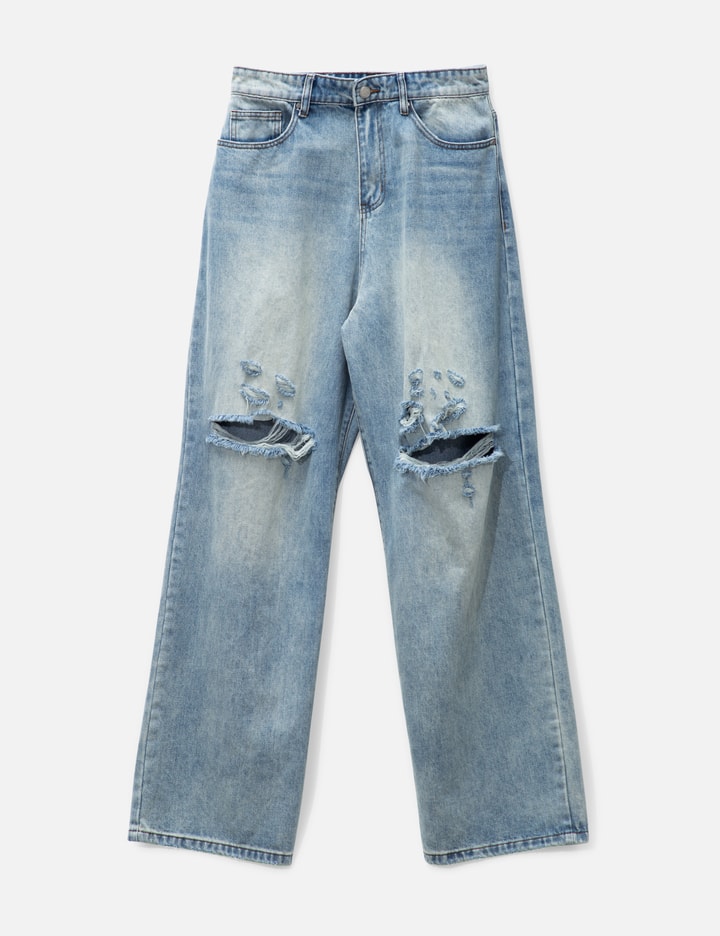 Lax Distressed Baggy Denim Placeholder Image