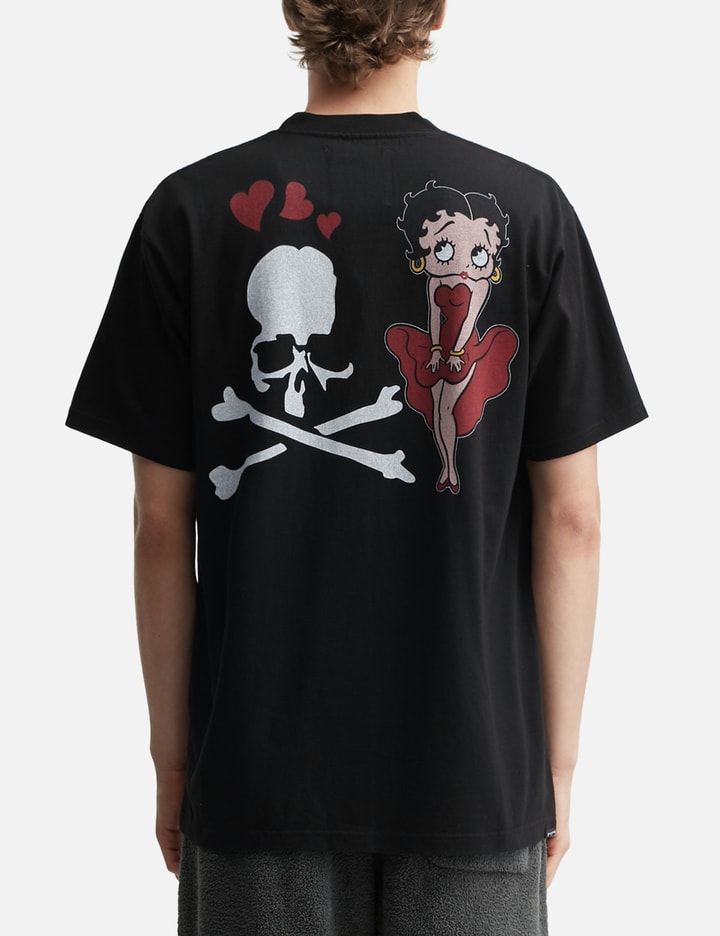 Mastermind World x X Betty Boop Damaged Short Sleeve T-shirt Placeholder Image