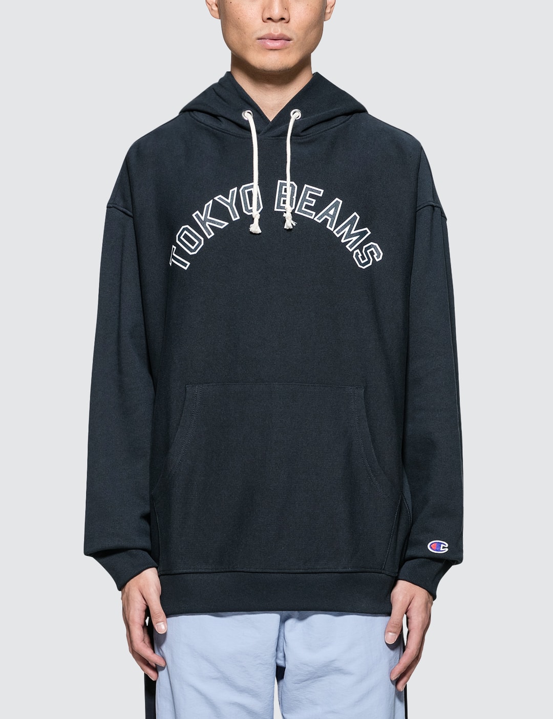 Champion Reverse Weave Beams x Champion Tokyo Hoodie HBX