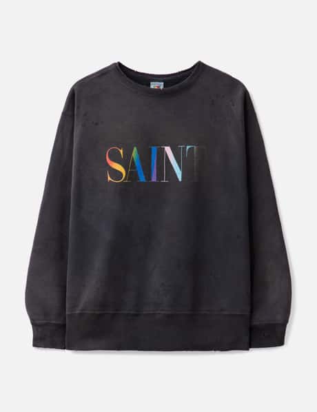 Saint Michael Saint Mxxxxxx Rainbow Saint Sweat Shirt