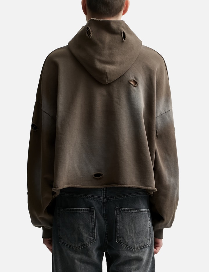 LOGO CROP HOODIE Placeholder Image