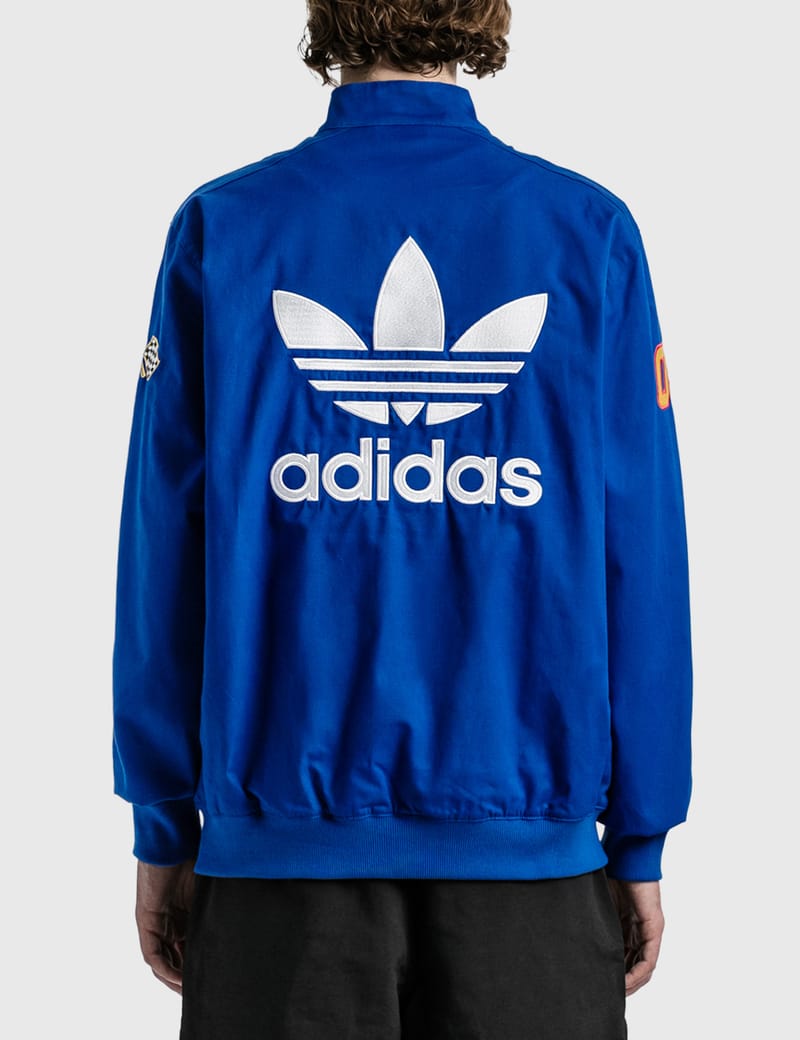 adidas spezial jacket blue