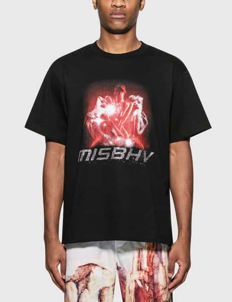 Misbhv 2001 Crystals T-Shirt HBX Globally Curated Fashion