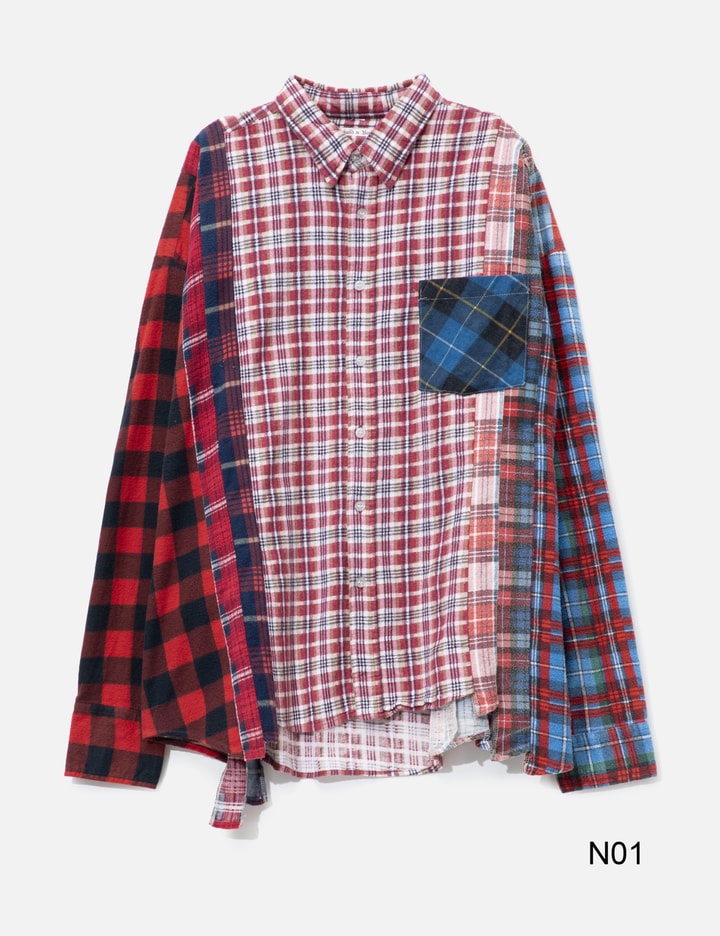 Flannel Shirt - 7 Cuts Wide Shirt view 6