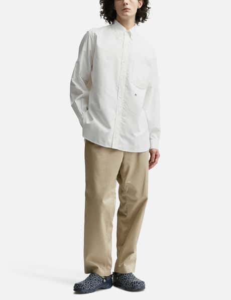 Nanamica - Button Down Wind Shirt | HBX - Globally Curated Fashion 