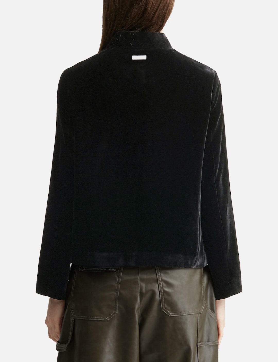 Reset Velvet Stand-Collar Jacket view 19
