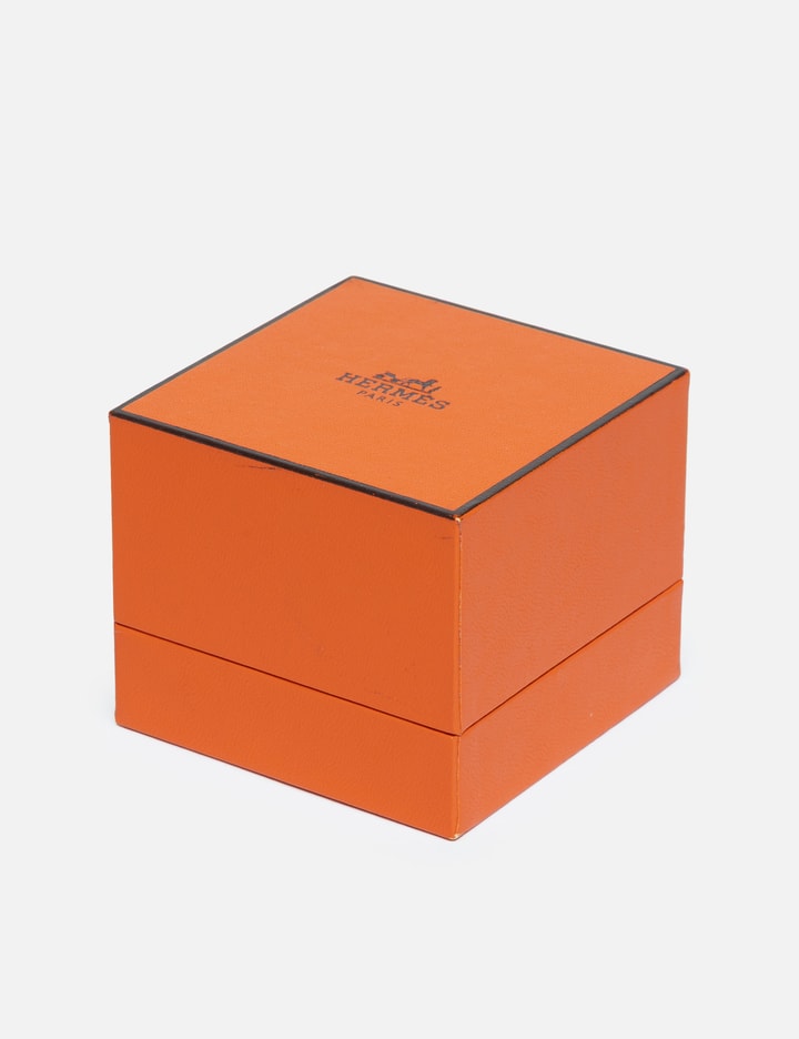 HERMÈS Sterling Silver Collier De Chien Ring