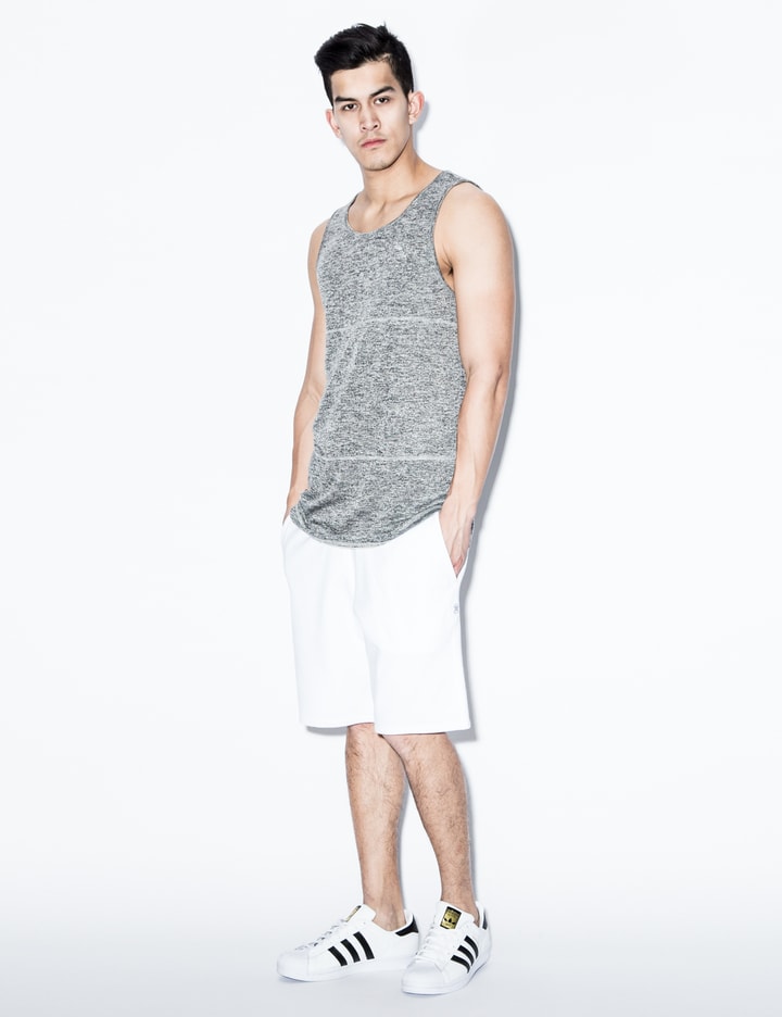 White RC-5019 Midweight Twill Terry Sweatshorts Placeholder Image