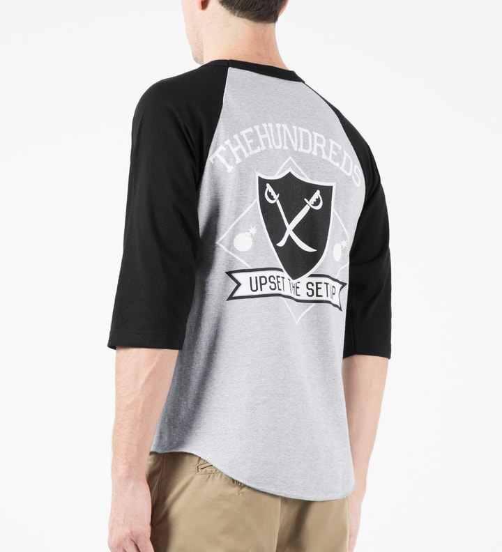 Black/Heather Grey Home Team Raglan Placeholder Image