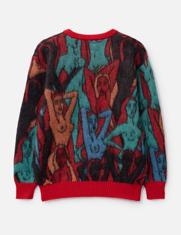 Yula Hyakujo Mohair Knit Jacquard Sweater Placeholder Image