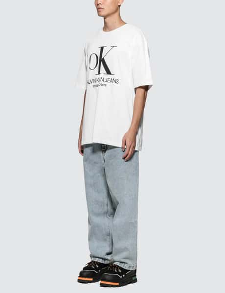CALVIN KLEIN JEANS EST.1978 - Modernist OK Logo S/S T-Shirt | HBX