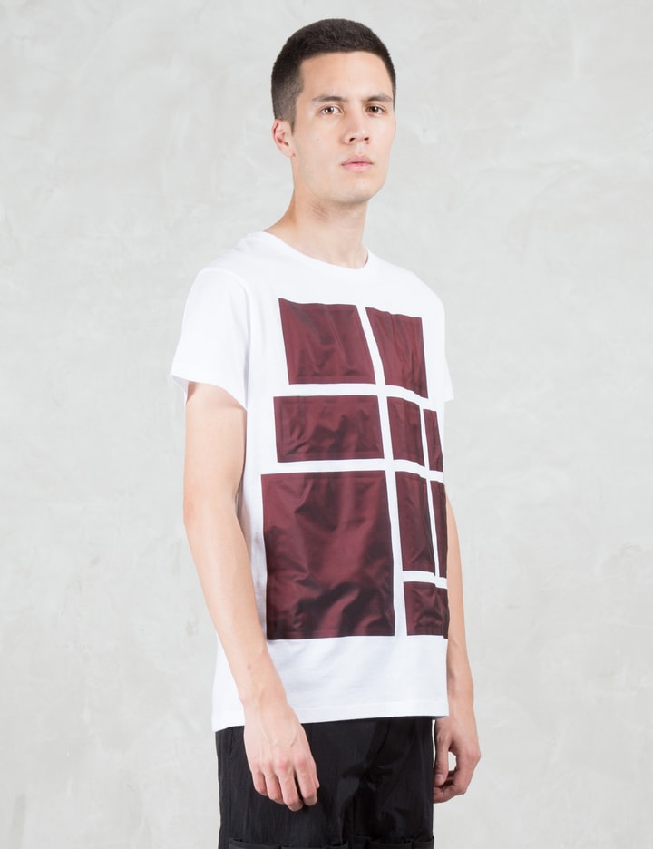 Bordeaux Metallic Blocking S/S T-Shirt Placeholder Image