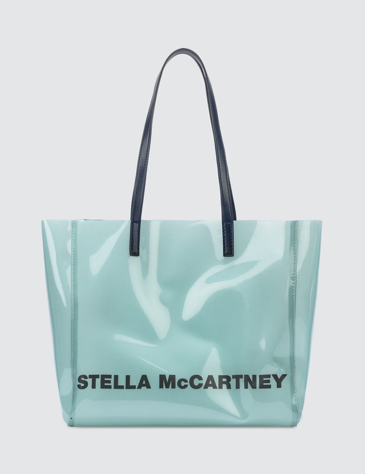 Pastel Blue Clear Logo Tote Bag Placeholder Image