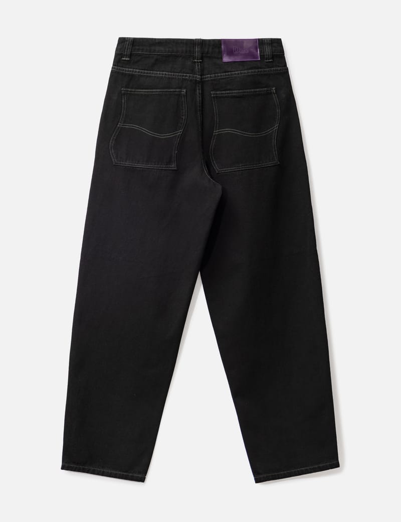 新品 Dime ダイム ブラックバギージーンズ デニム パンツ L 【公式通販】