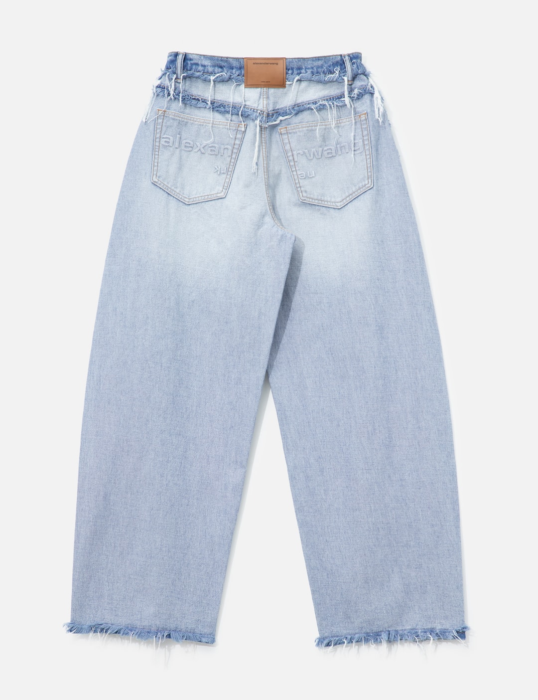 Mid-Rise Inverted Blow Up Jean With Embossed Logo view 9