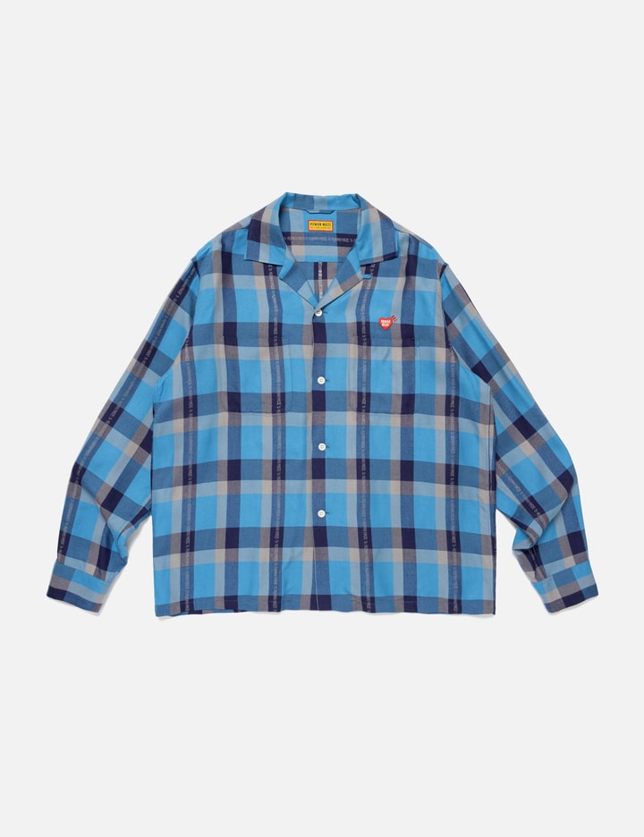 Human Made Open Collar Check Shirt