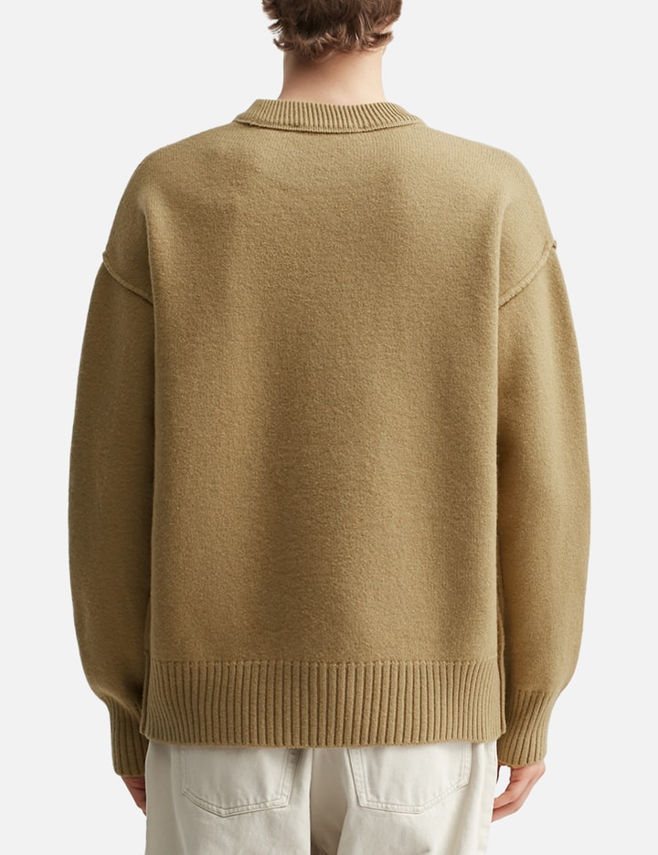 Wool Ami De Coeur Crewneck Sweater Placeholder Image