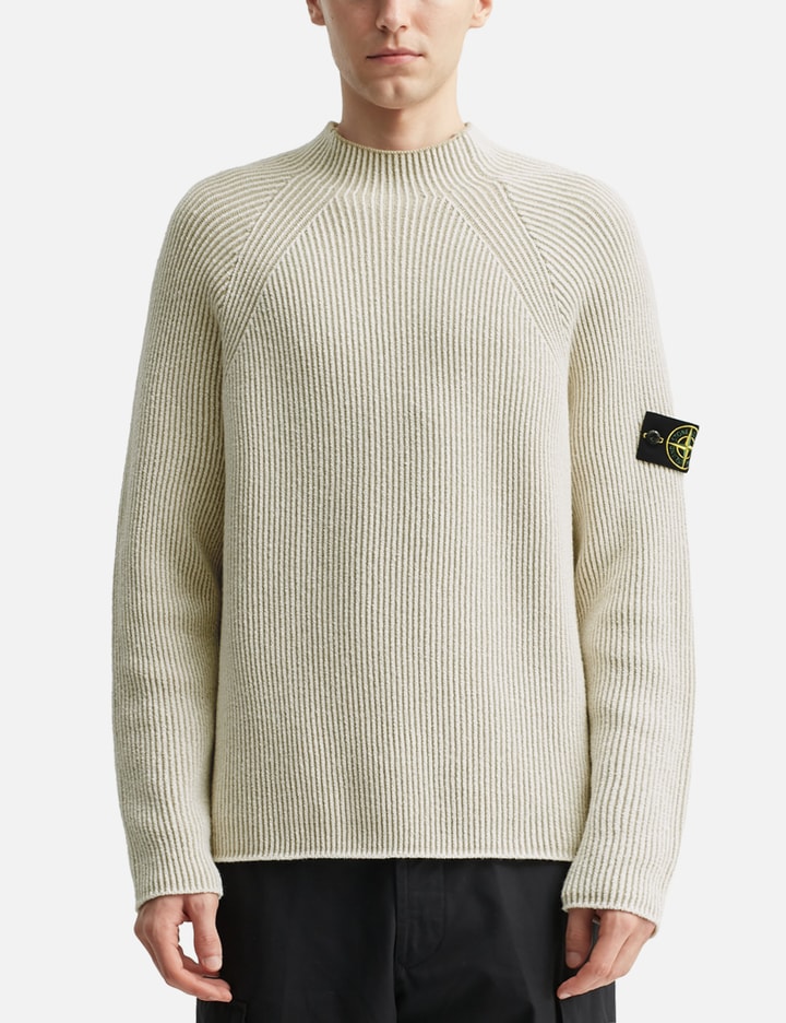 Vanisé Full Rib Rws Wool Mock Neck Jumper Placeholder Image