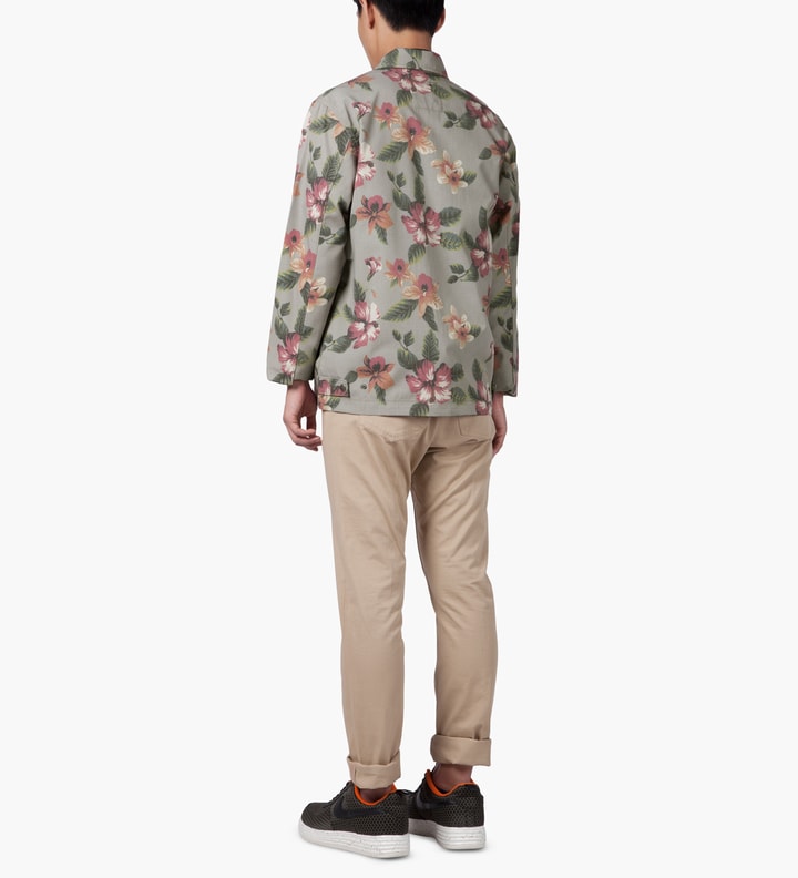 Khaki Vintage Flower Coach Jacket Placeholder Image