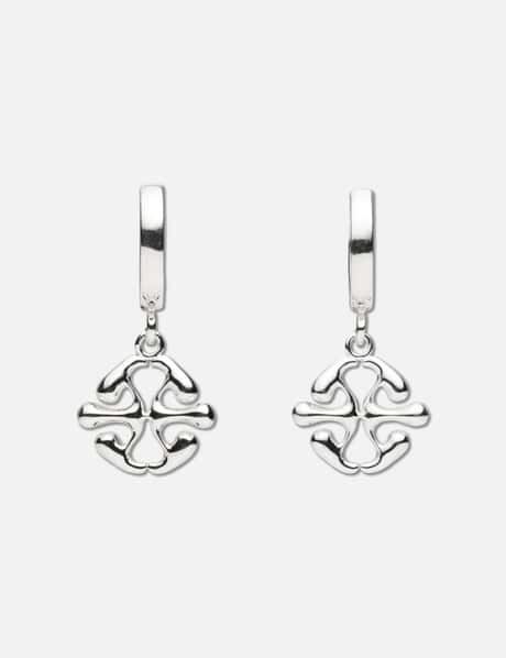 Logo Hoop Earrings view 6