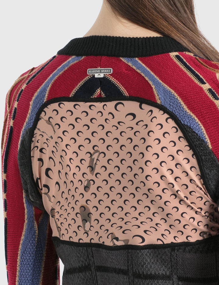 Regenerated Knit Melange Hybrid Jumper Placeholder Image
