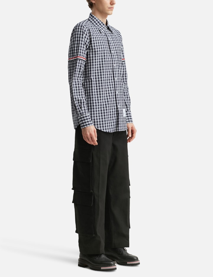 Gingham Check Poplin Armband Shirt Placeholder Image