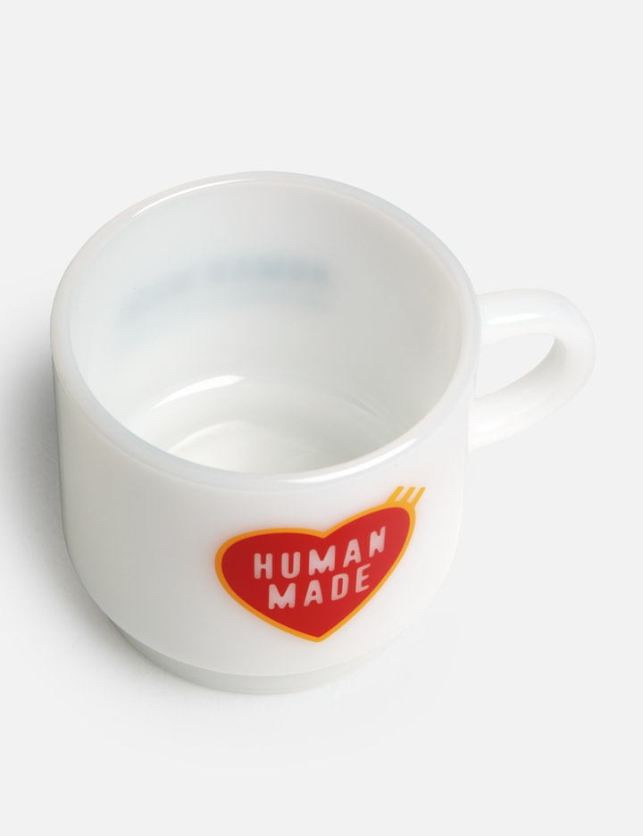 Shop Human Made Glass Mug In White