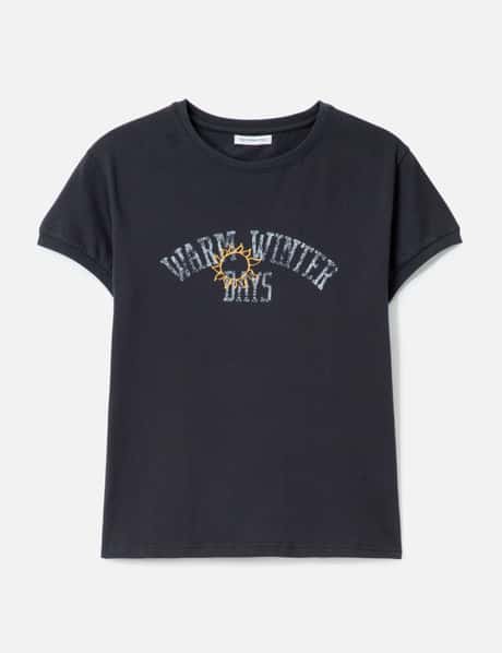 Warm Winter Days College T-Shirt