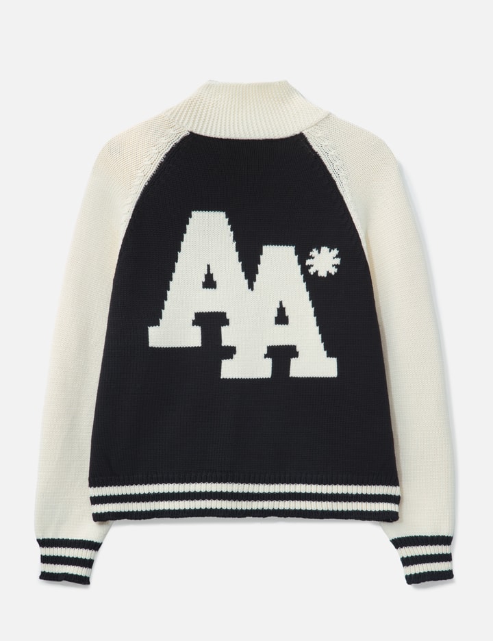Knit Zip-Up Sweater Placeholder Image